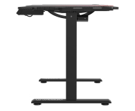 Ultradesk LEVEL V2 LED RGB (Czarno-Czerwone) (elektryczna regulacja) UDESK-LVALED-RD - 1191846 - zdjęcie 5